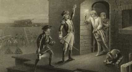 Capture of Fort Ticonderoga American Revolution for Kids Fort Ticonderoga
