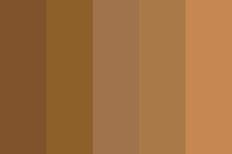 Caramel color Caramel Color Palette