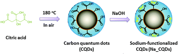 Carbon quantum dots Na functionalized carbon quantum dots a new draw solute in