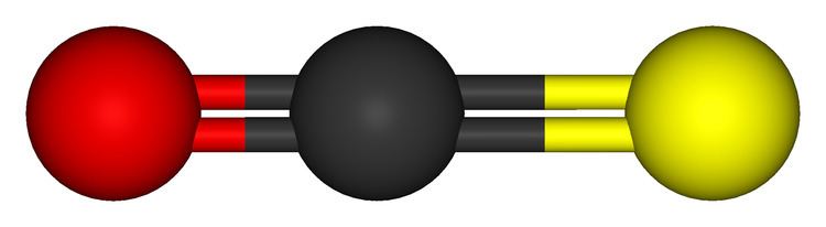 Carbonyl sulfide FileCarbonylsulfide3Dballstickpng Wikimedia Commons