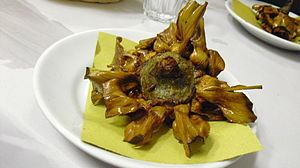 Carciofi alla giudia httpsuploadwikimediaorgwikipediacommonsthu