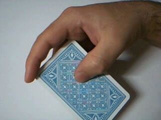 Card throwing