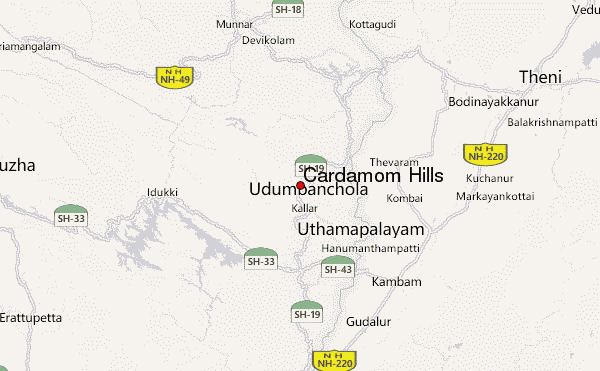 Cardamom Hills Cardamom Hills Mountain Information