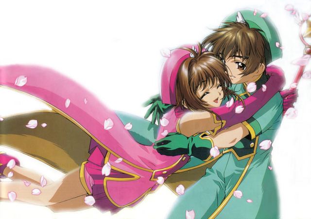 Cardcaptor Sakura: The Movie movie scenes In Cardcaptor Sakura 2nd Movie at the last scene where Sakura jumps off and clings to Syaoran saying DAISUKI it s totally awesome not to mention 