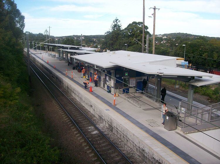 Cardiff railway station, New South Wales