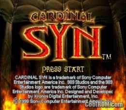 Cardinal Syn Cardinal Syn ROM ISO Download for Sony Playstation PSX CoolROMcom