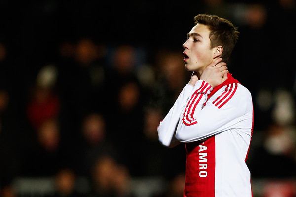 Carel Eiting Carel Eiting Pictures AFC Ajax v AS Roma UEFA Youth League Round