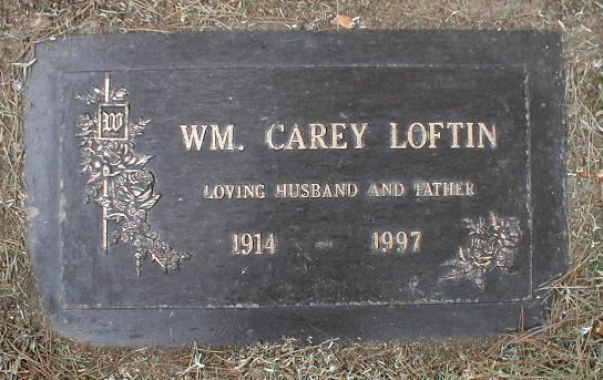 Carey Loftin Carey Loftin 1914 1997 Find A Grave Memorial