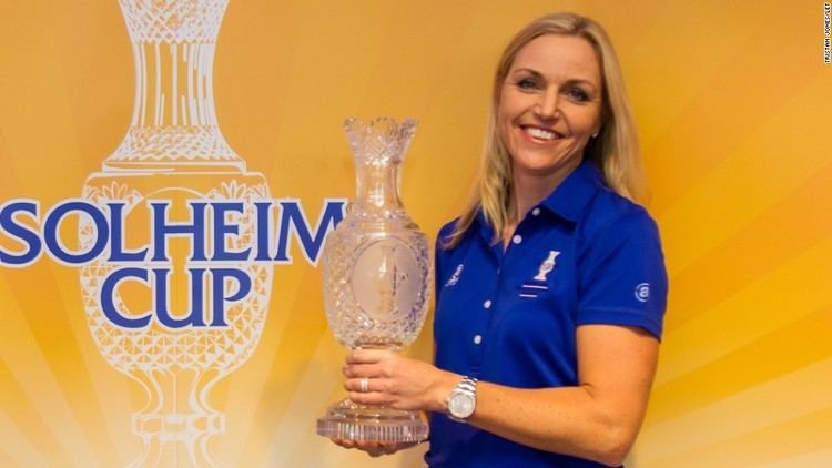 Carin Koch Solheim Cup Carin Koch named Europe39s captain for 2015