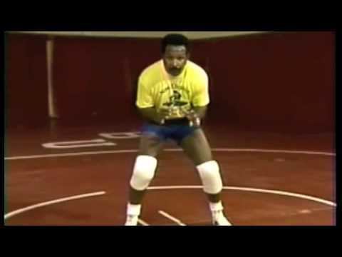 Carl Adams (wrestler) Wrestling Instruction Power Stance Motion by Carl Adams YouTube