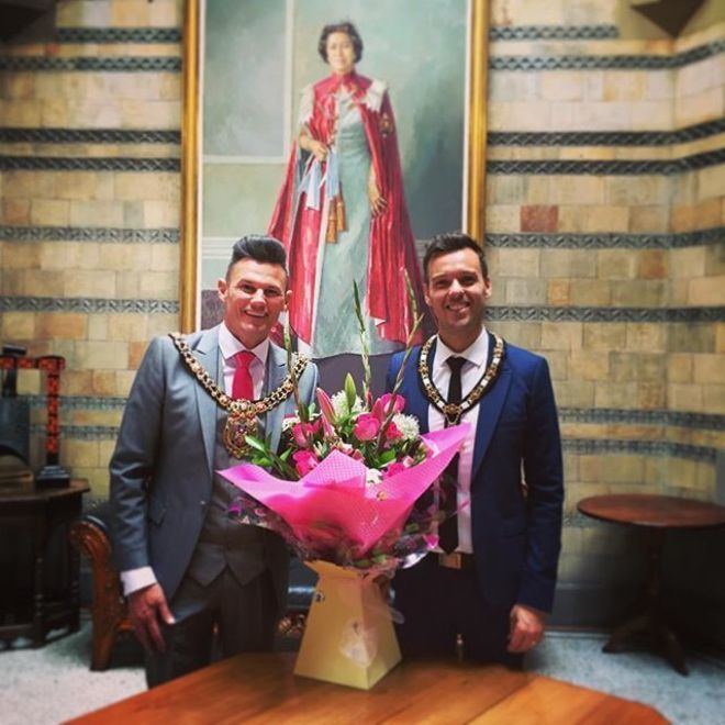 Carl Austin-Behan Benja Aquila39s blog Former Mr Gay UK is the Manchester39s Lord Mayor