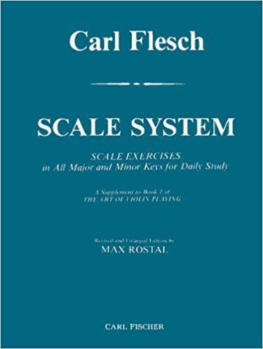 Carl Flesch Scale System Scale Exercises in All Major and Minor Keys
