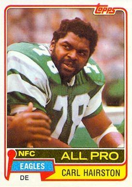 Carl Hairston 1981 Topps Carl Hairston 480 Football Card Value Price Guide