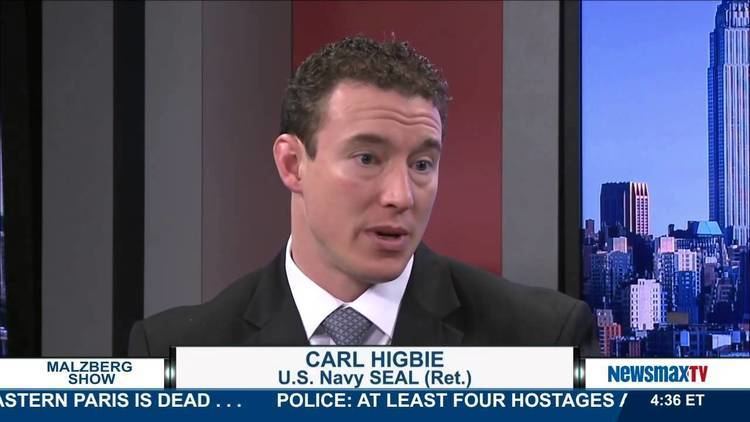 Carl Higbie Malzberg Carl Higbie former US Navy SEAL and author of quotBattle