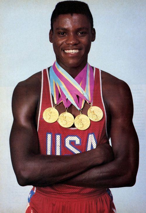 Carl Lewis 28 best Black Athletes images on Pinterest Track field Olympic
