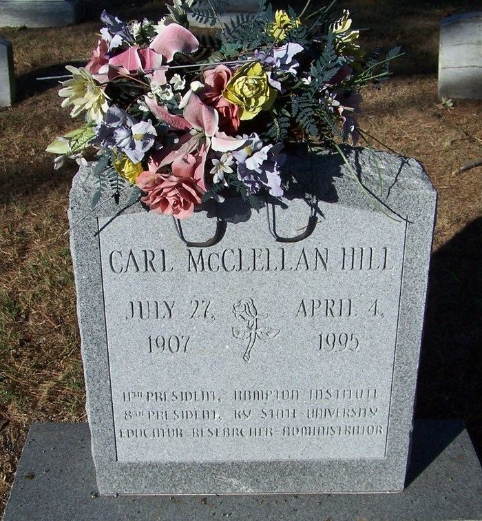 Carl McClellan Hill Carl McClellan Hill 1907 1995 Find A Grave Memorial