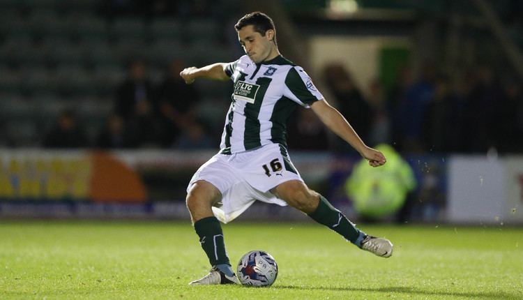 Carl McHugh Carl McHugh makes his mark for Plymouth Argyle in the