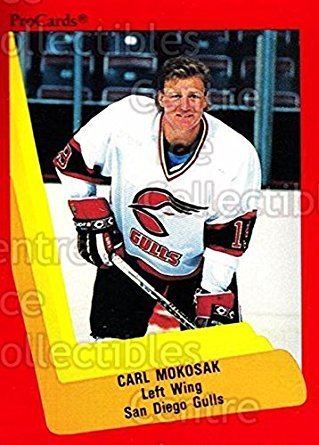 Carl Mokosak Amazoncom CI Carl Mokosak Hockey Card 199091 ProCards AHL IHL