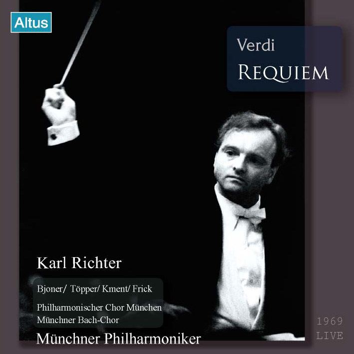 Carl Richter Karl Richter MPhil Verdi Requiem 2CD Altusmusiccom