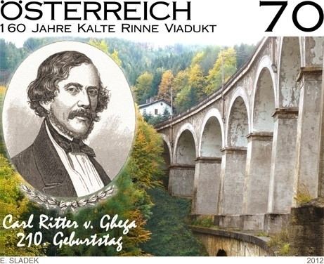Carl Ritter von Ghega Karl Ritter von Ghega 2012 Briefmarken Alltagskultur