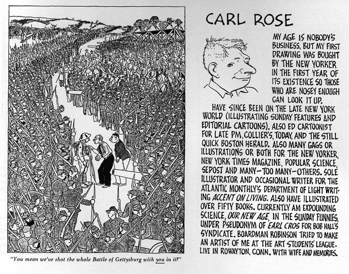 Carl Rose (cartoonist) Carl Rose cartoonist