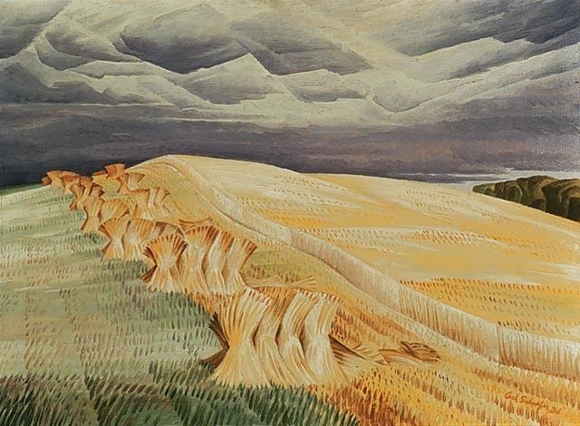 Carl Schaefer (artist) A Portrait of the Visual Arts in Canada The Wheat Field