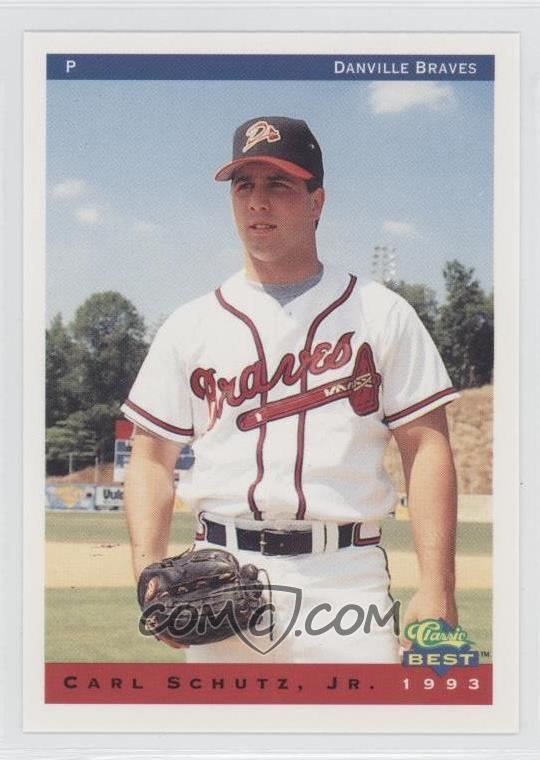 Carl Schutz 1993 Classic Best Danville Braves Base 21 Carl Schutz COMC