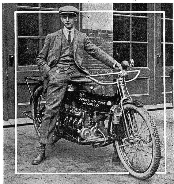 Carl Stearns Clancy Girdling the Globe The First 39Round the World Motorcycle