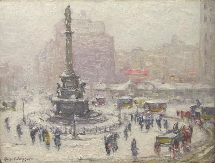 Carleton Wiggins Guy Carleton Wiggins NA 18831962 Columbus Circle New York