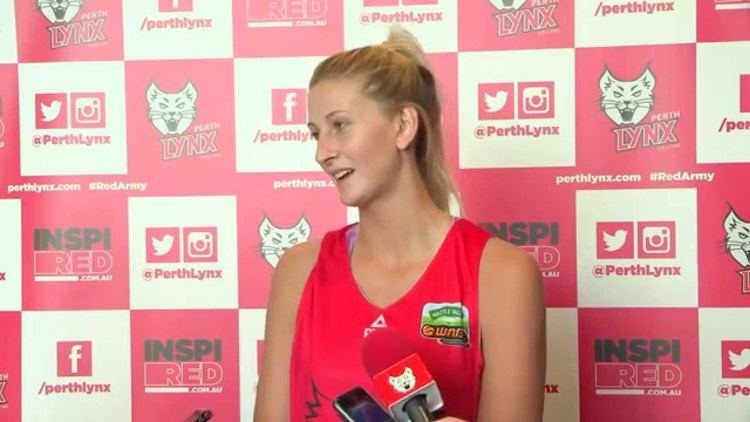 Carley Mijović Perth Lynx Carley Mijovic press conference 19 November 2015