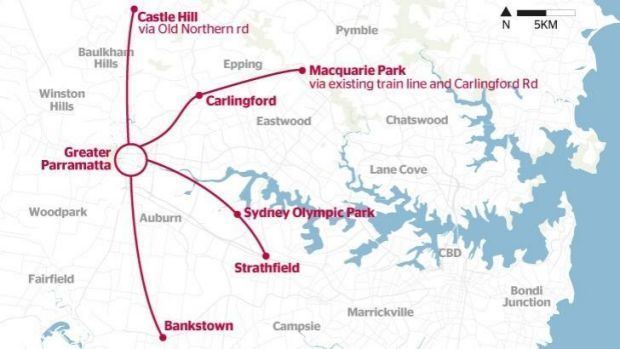 Carlingford railway line Convert Carlingford rail line to light rail Parramatta MP Geoff Lee