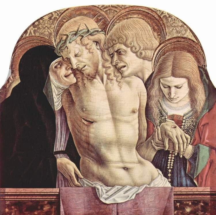 Carlo Crivelli Lamentation of Christ Carlo Crivelli WikiArtorg