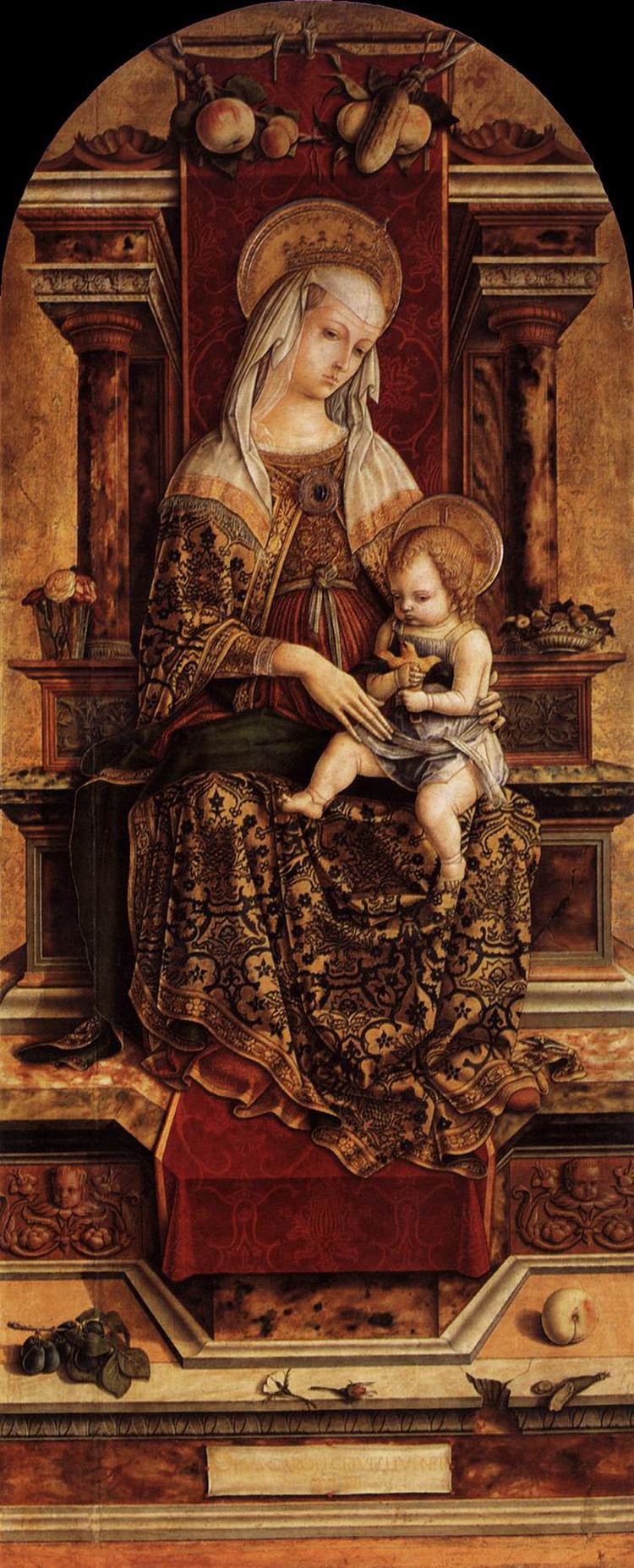 Carlo Crivelli Virgin and Child Crivelli Carlo Gallery Web gallery