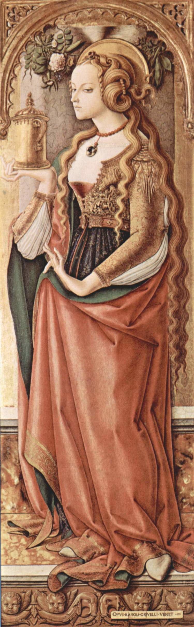 Carlo Crivelli Mary Magdalene Carlo Crivelli WikiArtorg