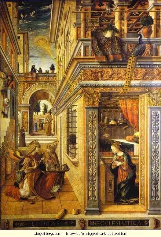 Carlo Crivelli Carlo Crivelli Annunciation with St Emidius Olga39s Gallery