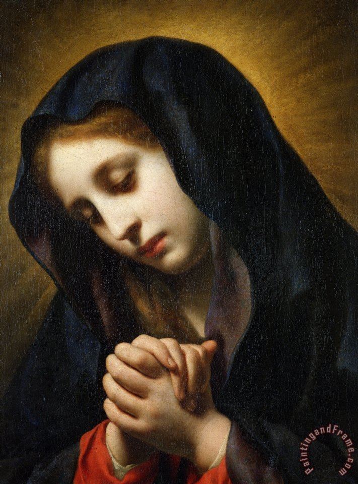 Carlo Dolci Carlo Dolci The Virgin Of The Annunciation painting The