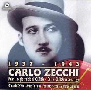 Carlo Zecchi Carlo Zecchi Early Cetra Recordings 19371943 5050466330628