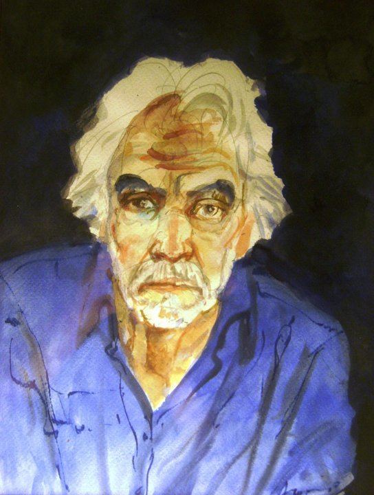 Carlos Alonso Alonso Carlos 1929 2004 SelfPortrait in Blue