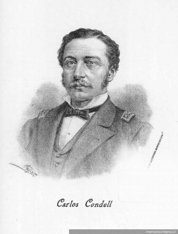 Carlos Condell Carlos Condell 18431887 Memoria Chilena Biblioteca