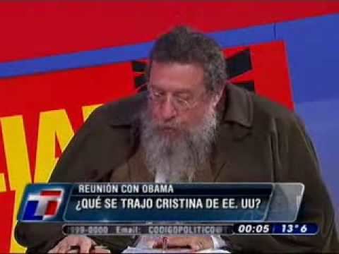 Carlos Escudé CARLOS ESCUDE EN CODIGO POLITICO PARTE 1 20100420flv YouTube