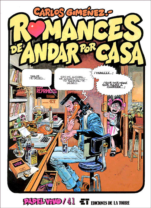 Carlos Giménez (comics) Contemplando a Carlos Gimnez 1 Zona Negativa