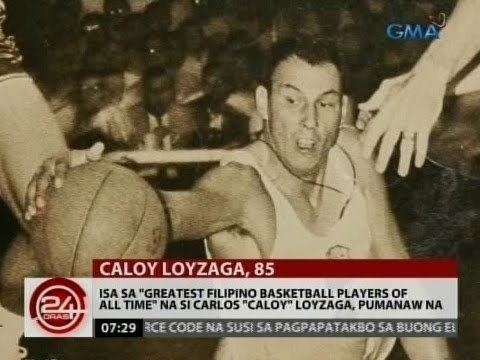 Carlos Loyzaga Isa sa Greatest Filipino Basketball Players of all Time na si