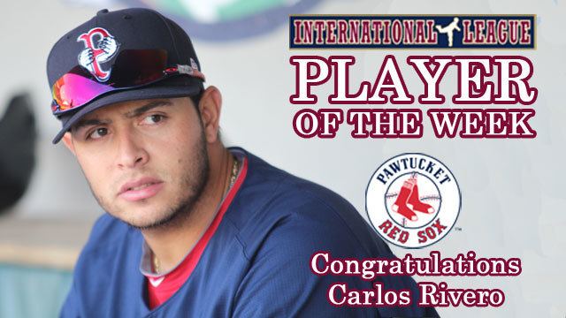 Carlos Rivero (baseball) Carlos Rivero Honored as IL Player of the Week MiLBcom