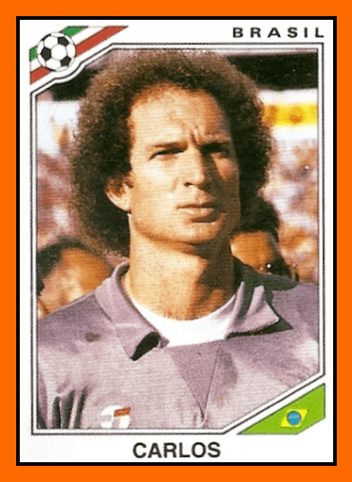 Carlos Roberto Gallo Old School Panini CARLOS GARFUNKEL