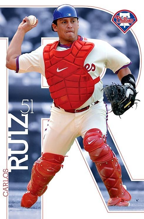 Carlos Ruiz (baseball) Philadelphia Phillies MLB Baseball Player Carlos Ruiz