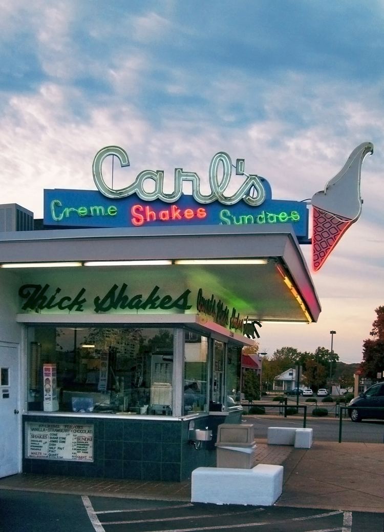 Carl's Ice Cream Carl39s at night Mapionet