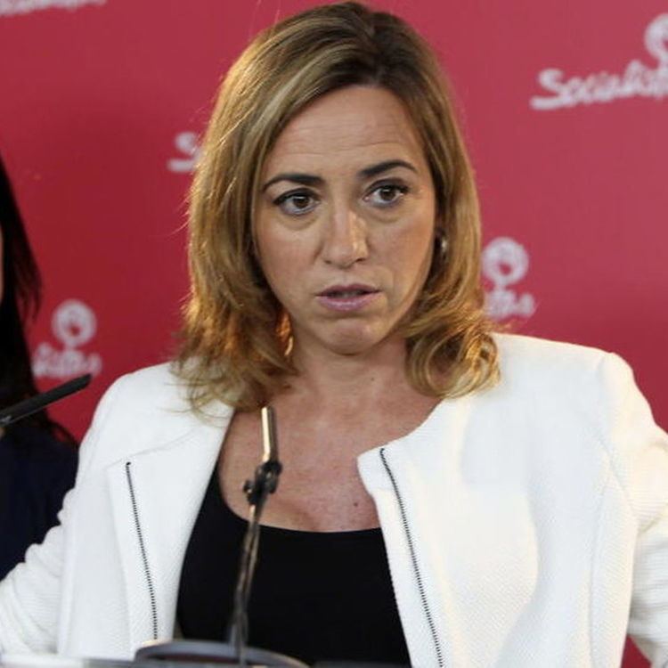 Carme Chacón Carmen Chacn prepara el Comit Federal del PSOE dando su primera