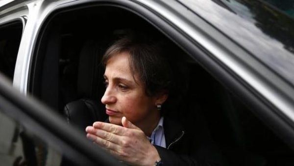 Carmen Aristegui Mexicos Aristegui MVS Said Dont Expose Pea Nieto in Scandal
