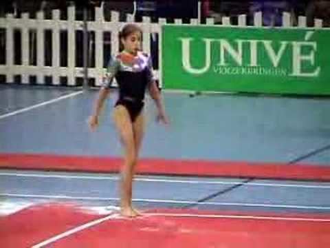 Carmen Ionescu (gymnast) Carmen Ionescu ROM 2001 FX YouTube
