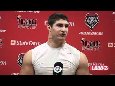 Carmen Messina 201112 Lobo Football UNLV Postgame Press Conference